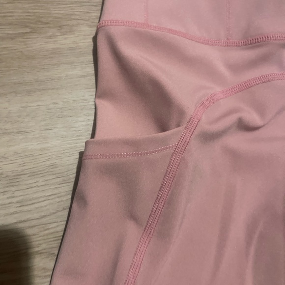 High waisted pocket leggings activewear Dusty pink - Picture 3 of 5